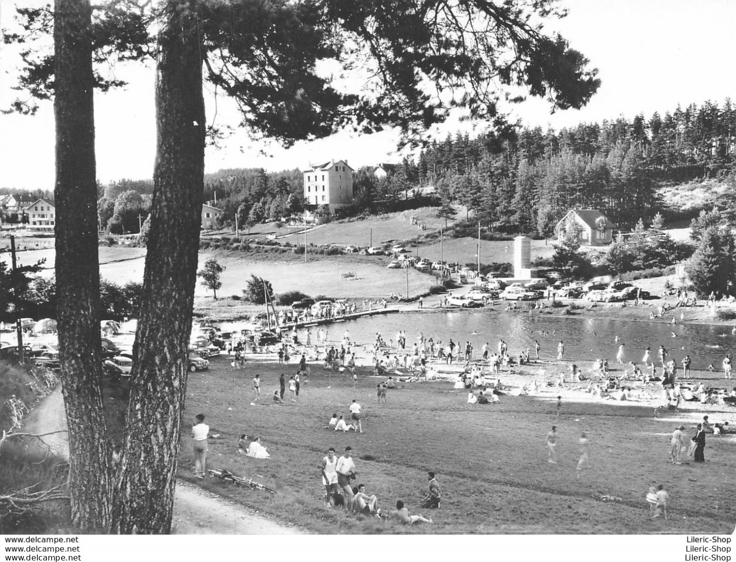 ►LE CHAMBON-SUR-LIGNON►43◄►CPSM◄1962►LA PLAGE◄ÉDIT. J. CELLARD No 54853 - Le Chambon-sur-Lignon