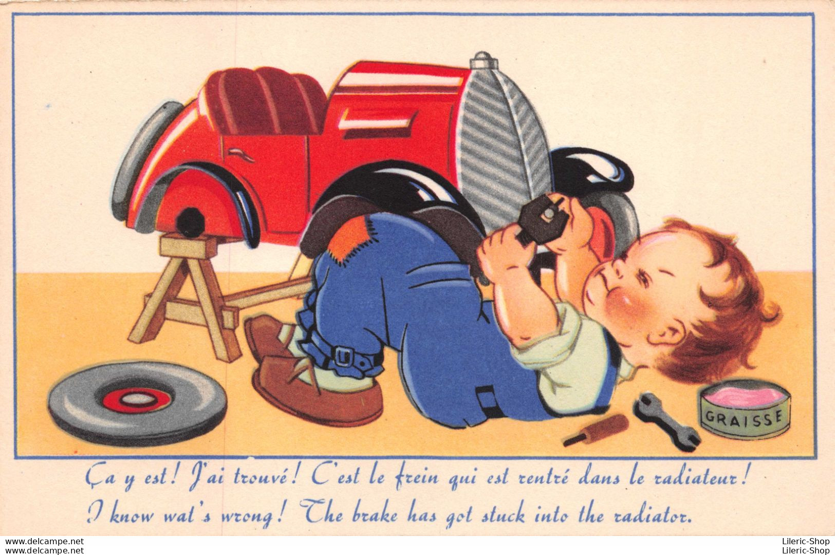 ILLUSTRATEUR ? # ENFANT # AUTOMOBILE # MECANIQUE - "Ca Y Est ! J'ai Trouvé ! ....." ( ͡♥ ͜ʖ ͡♥) ♥ - Dibujos De Niños