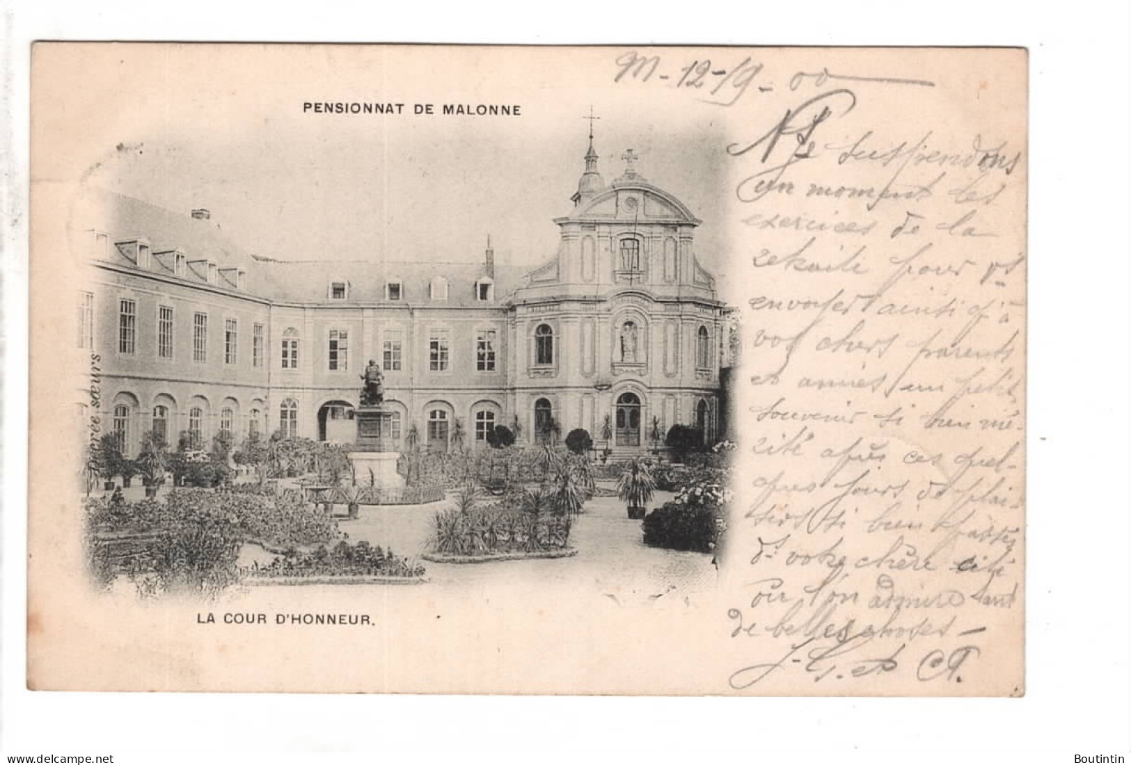 Pensionnat De MALONNE - Cour D'Honneur - Namur