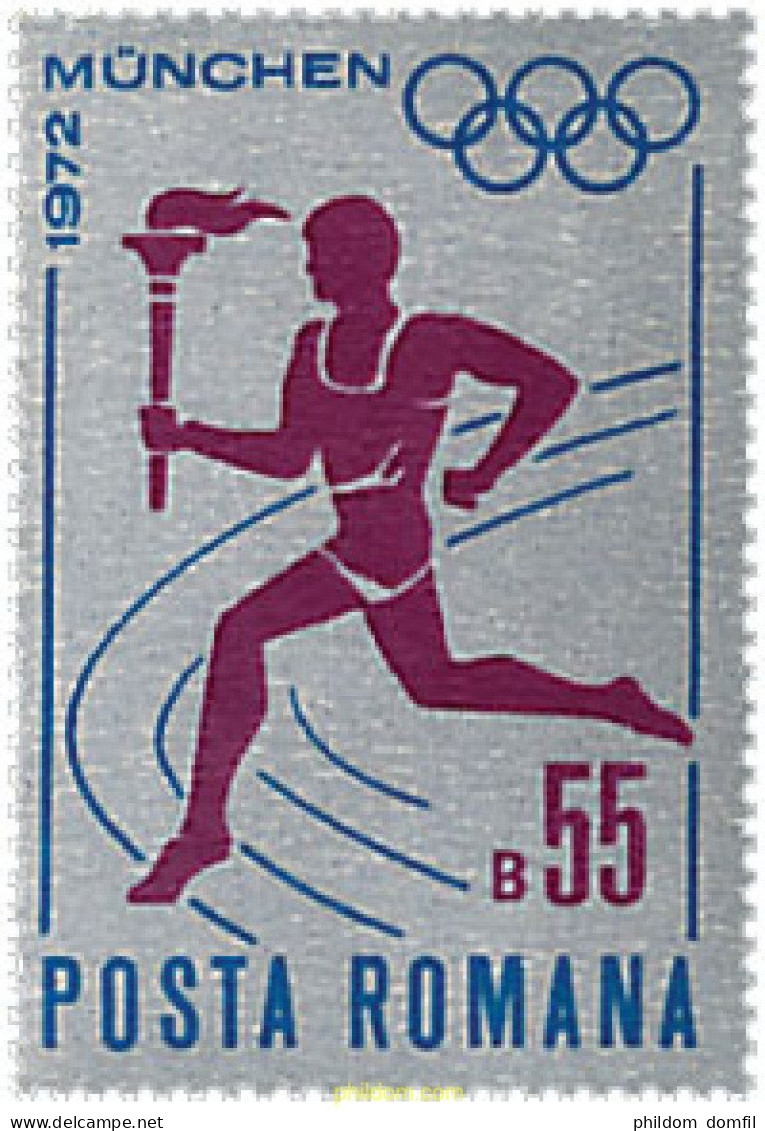 61962 MNH RUMANIA 1972 20 JUEGOS OLIMPICOS VERANO MUNICH 1972 - Other & Unclassified