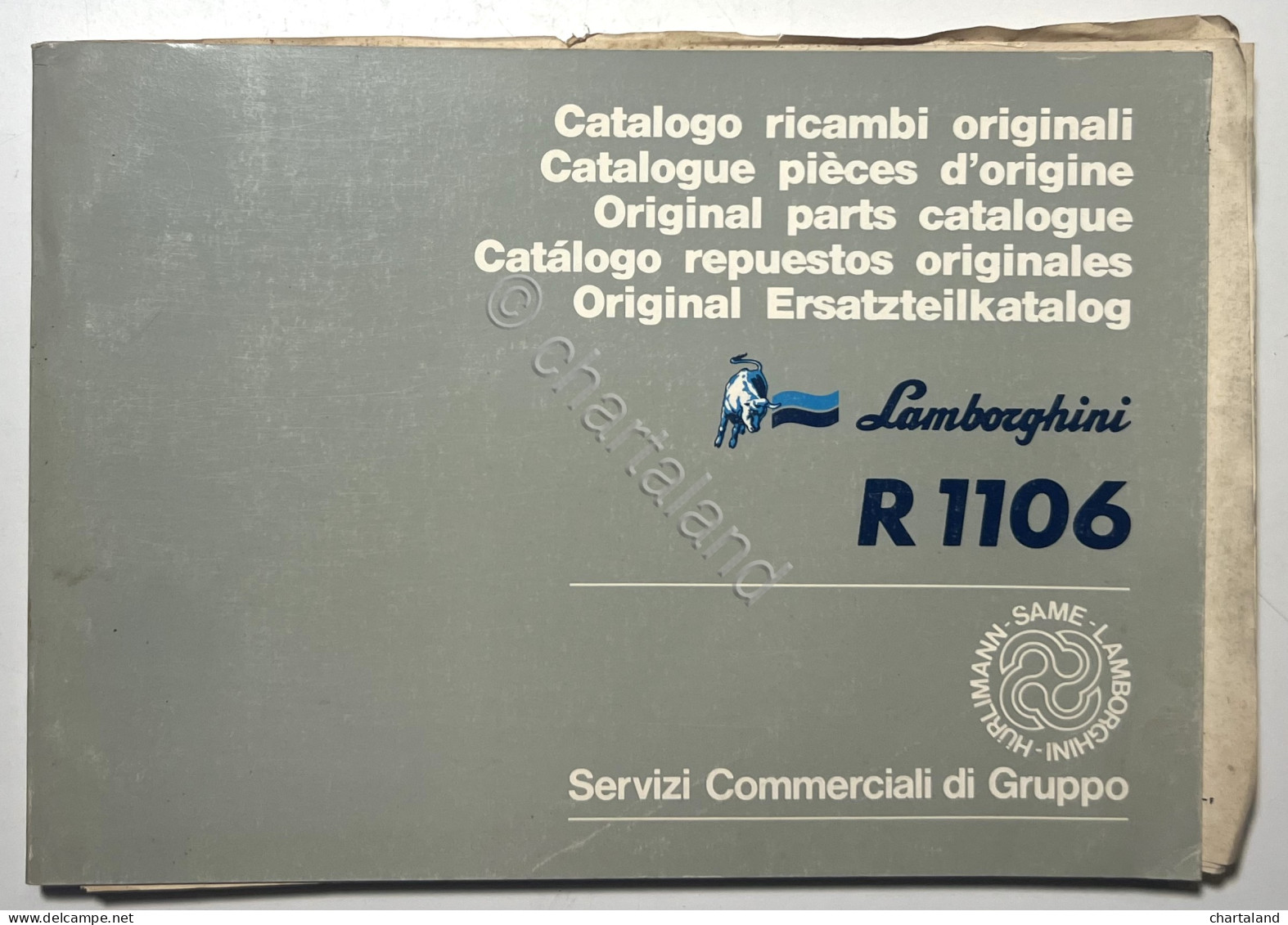 Catalogo Ricambi Originali Lamborghini Trattori - R 1106 - Ed. 1986 - Other & Unclassified