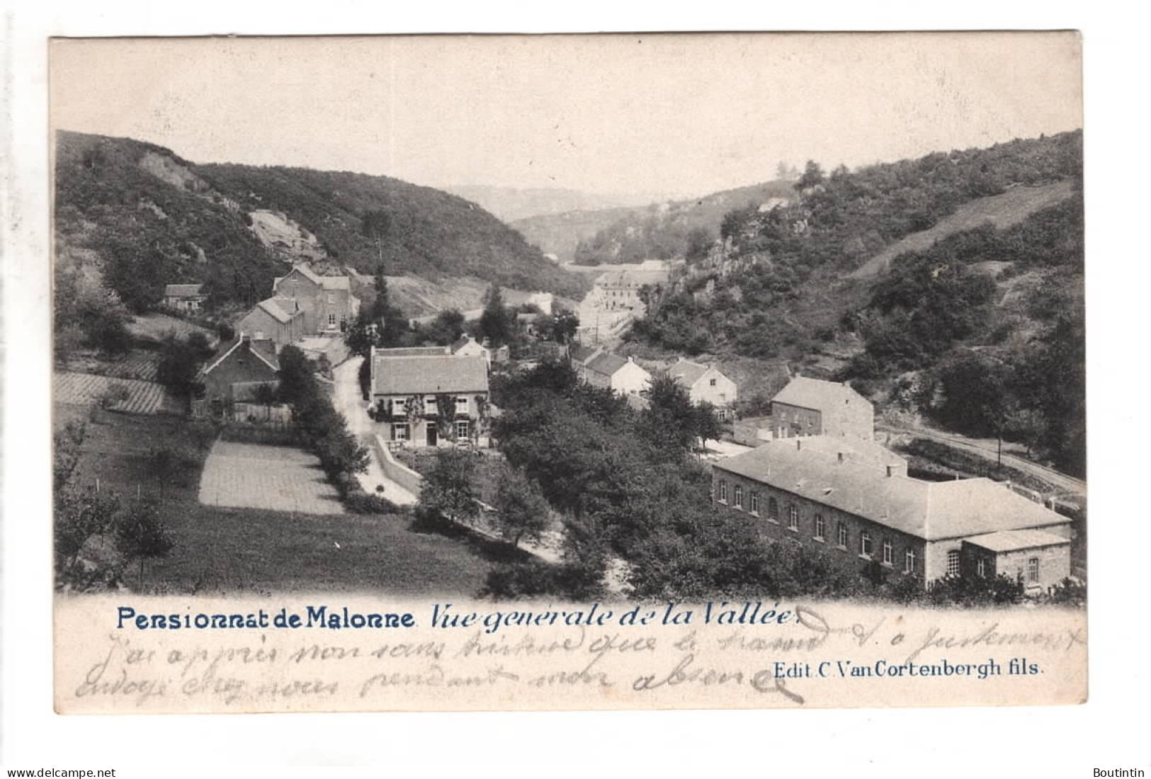 Pensionnat De MALONNE - Vue Générale De La Vallée - Namur