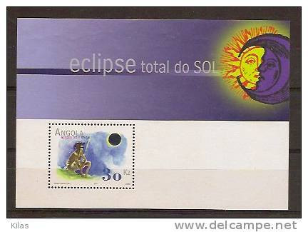 ANGOLA 2001 Solar Eclipse MNH - Angola