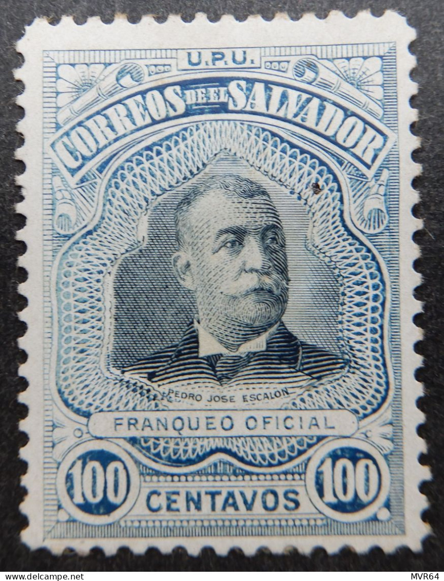El Salvador 1906 (11) President Pedro José Escalon - Salvador