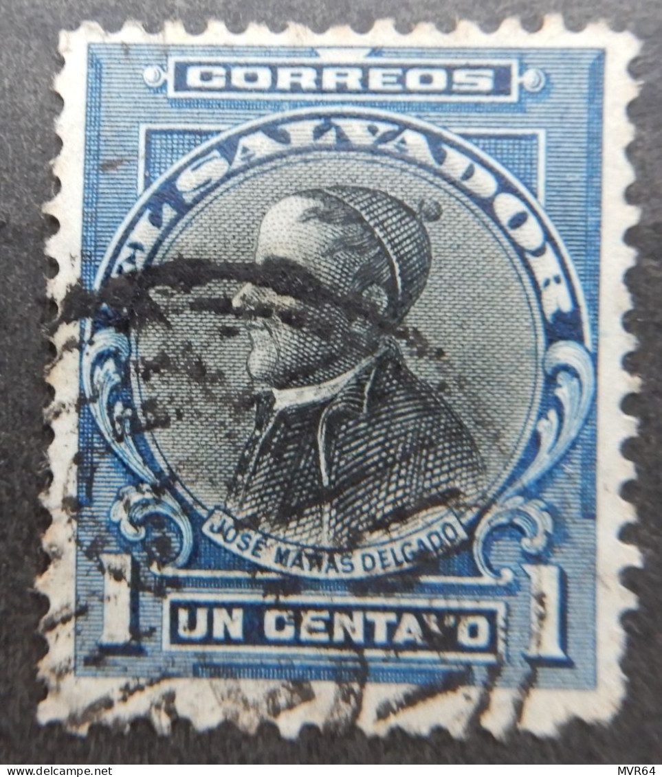 El Salvador 1912 (1) Jose Matias Delgado - El Salvador