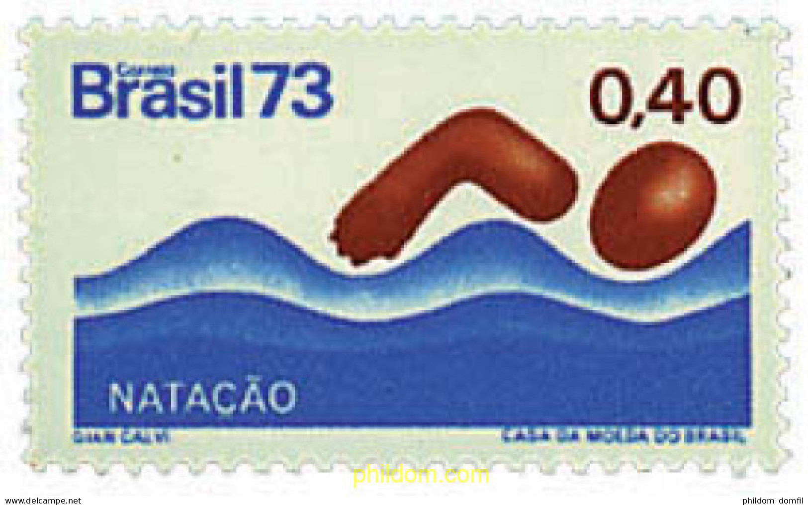 39499 MNH BRASIL 1973 DEPORTES - Neufs