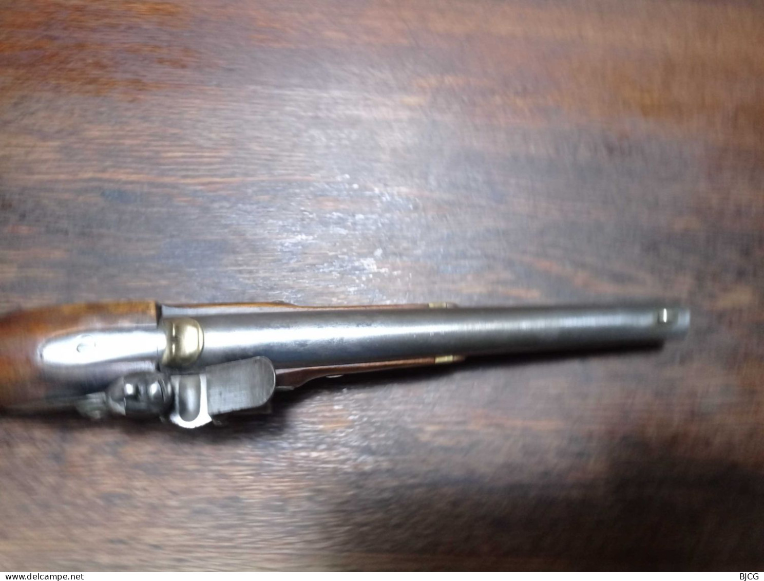 Réplique ancienne de pistolet de cavalerie US à silex - Harper's Ferry modèle 1805-07 - TBE