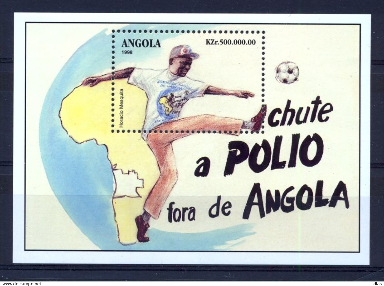 ANGOLA 1998 KICK POLIO MNH - Angola