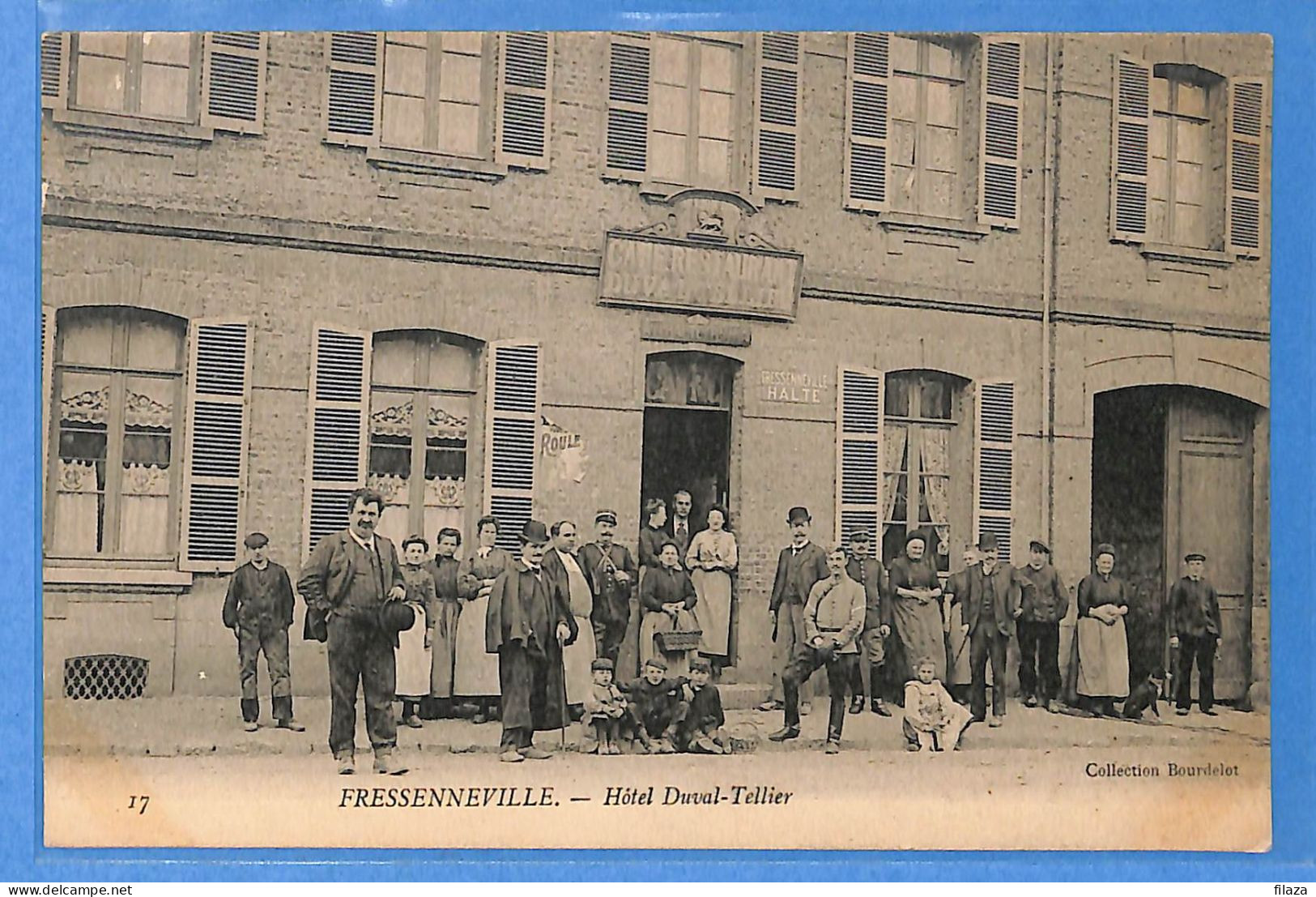 80 - Somme - Fressenville - Hotel Dunval Tellier (N15730) - Sonstige & Ohne Zuordnung