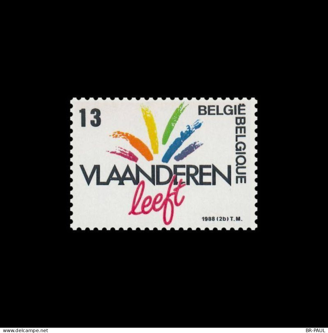 BELGIQUE - TIMBRE NEUF ANNEE 1988 / DYNAMIQUE DES REGIONS - Unused Stamps