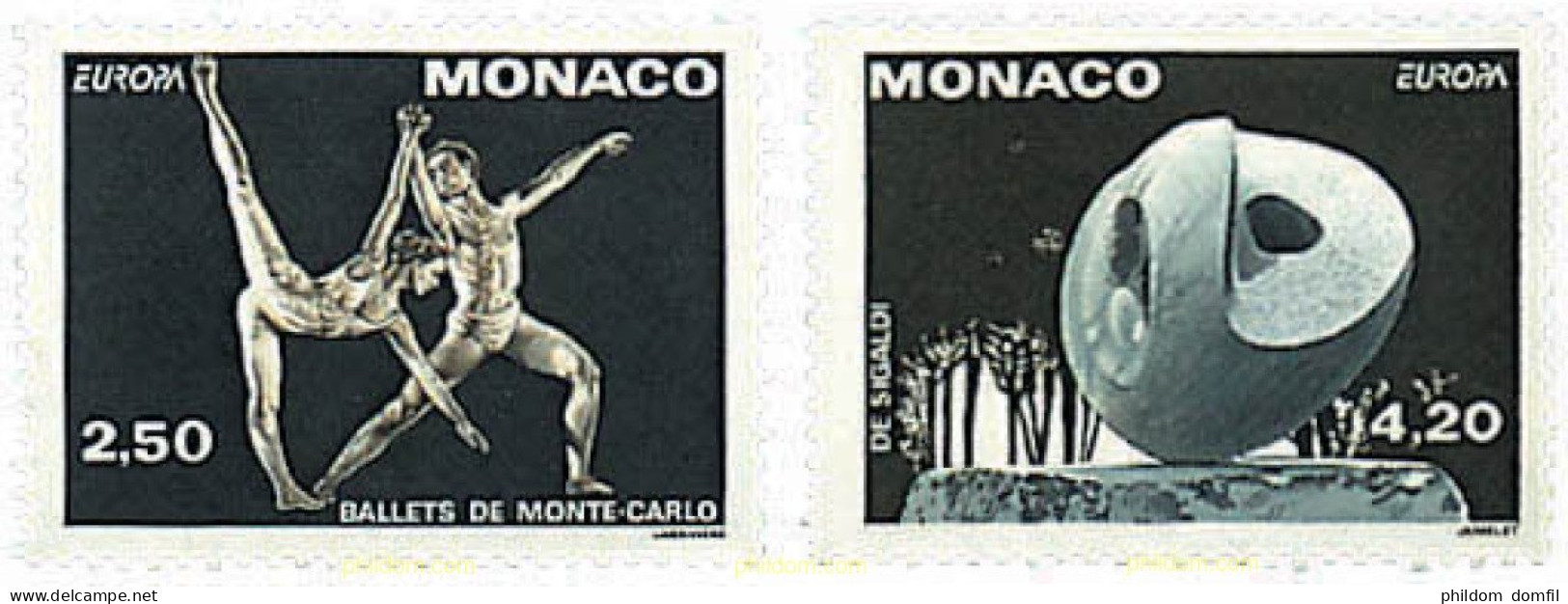 62865 MNH MONACO 1993 EUROPA CEPT. ARTE CONTEMPORANEO - Unused Stamps