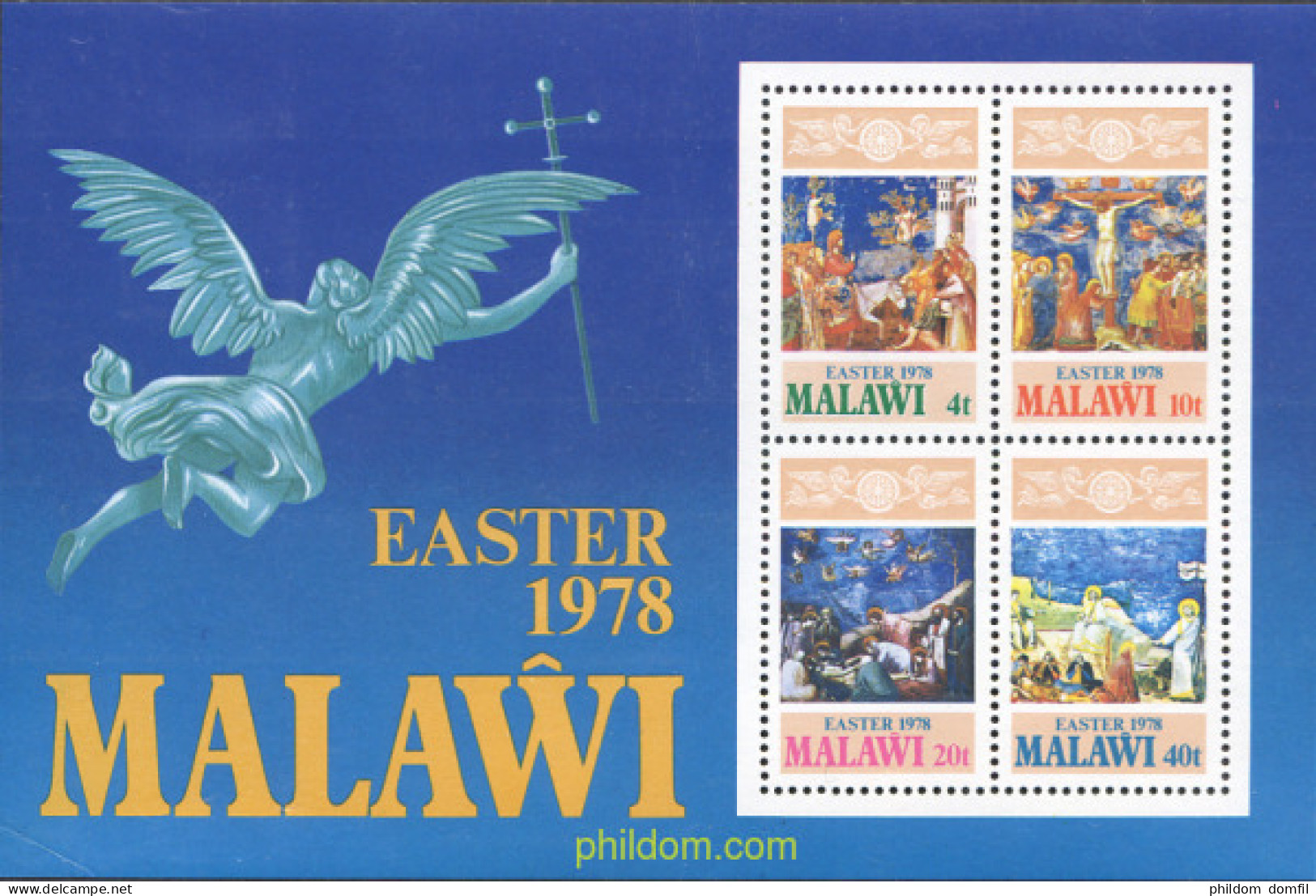 233559 MNH MALAWI 1978 PASCUA - Malawi (1964-...)