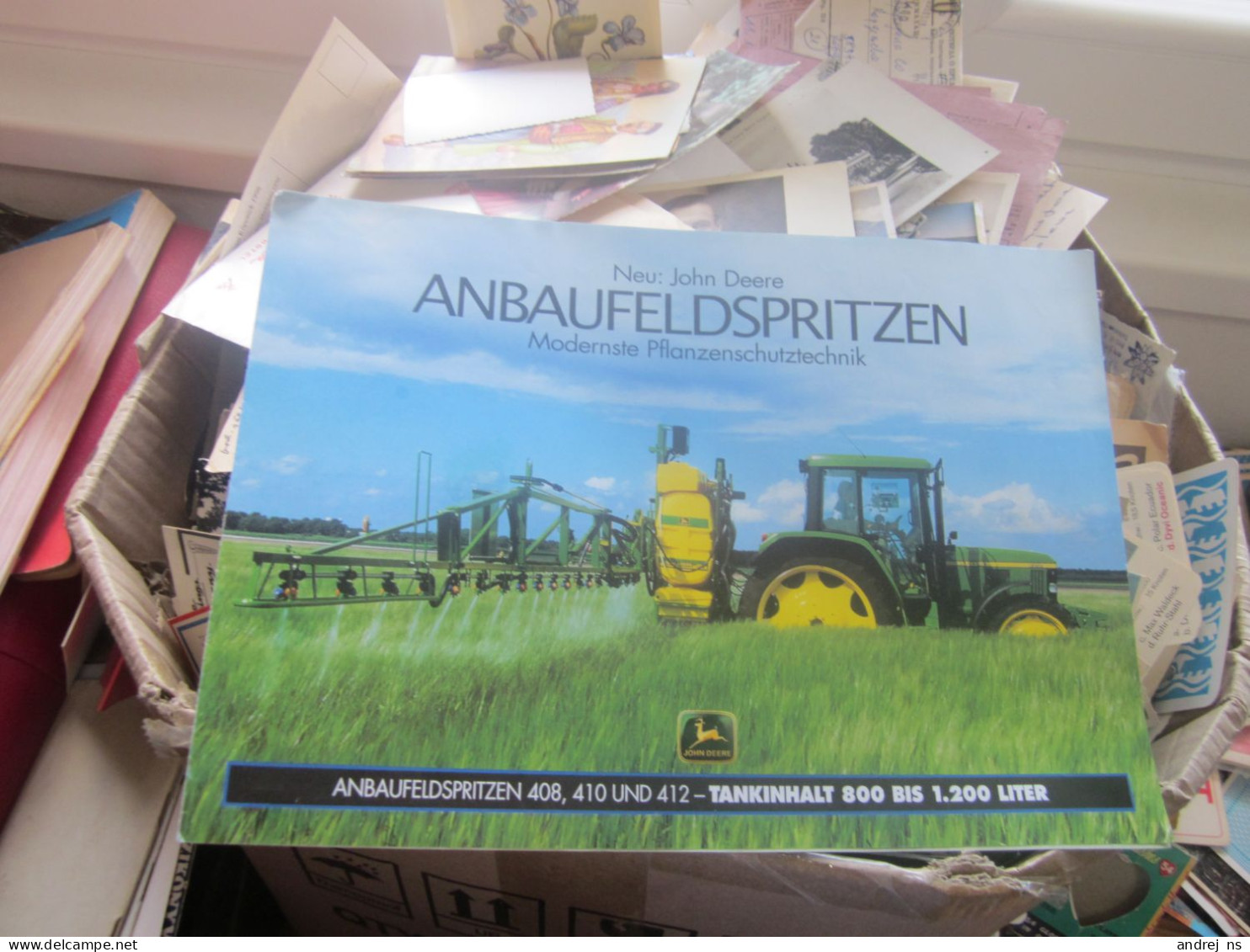 Die Neuen John Deere Anbaifeldspritzen  Catalog Of Tractors And Agricultural Machinery - Publicités