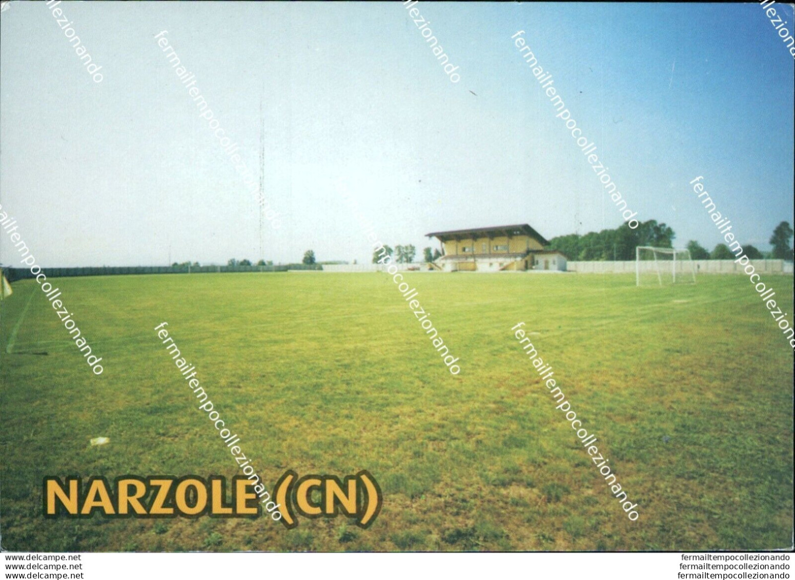 Bb322 Cartolina Narzole Campo Sportivo Cuneo Piemonte - Cuneo