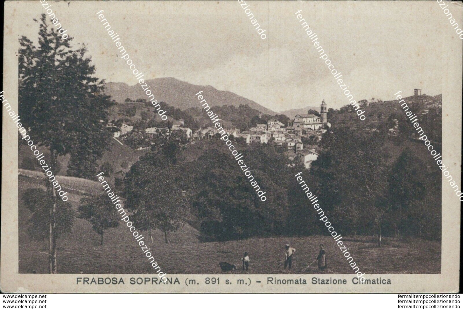 Bf408 Cartolina Fabrosa Soprana Rinomata Stazioneclimatica Provincia Di Vercelli - Vercelli