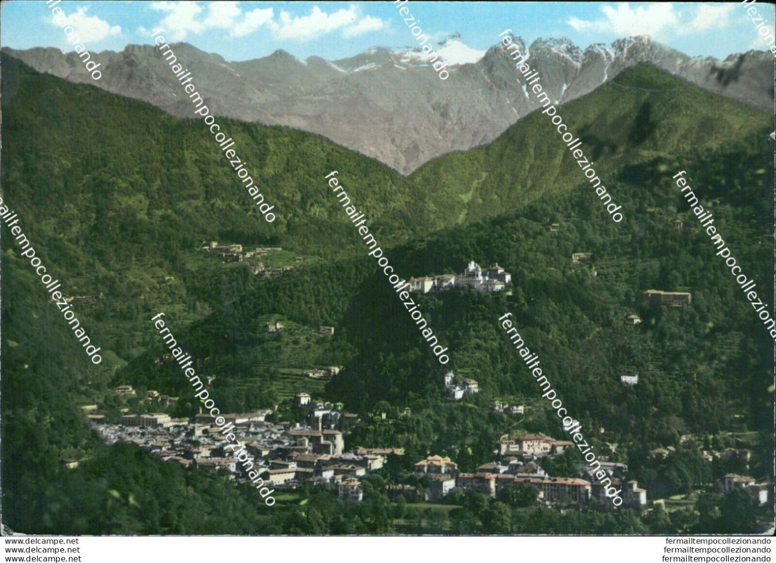 Bb162 Cartolina Il Sacro Monte Di Varallo Sesia Vercelli Piemonte - Vercelli