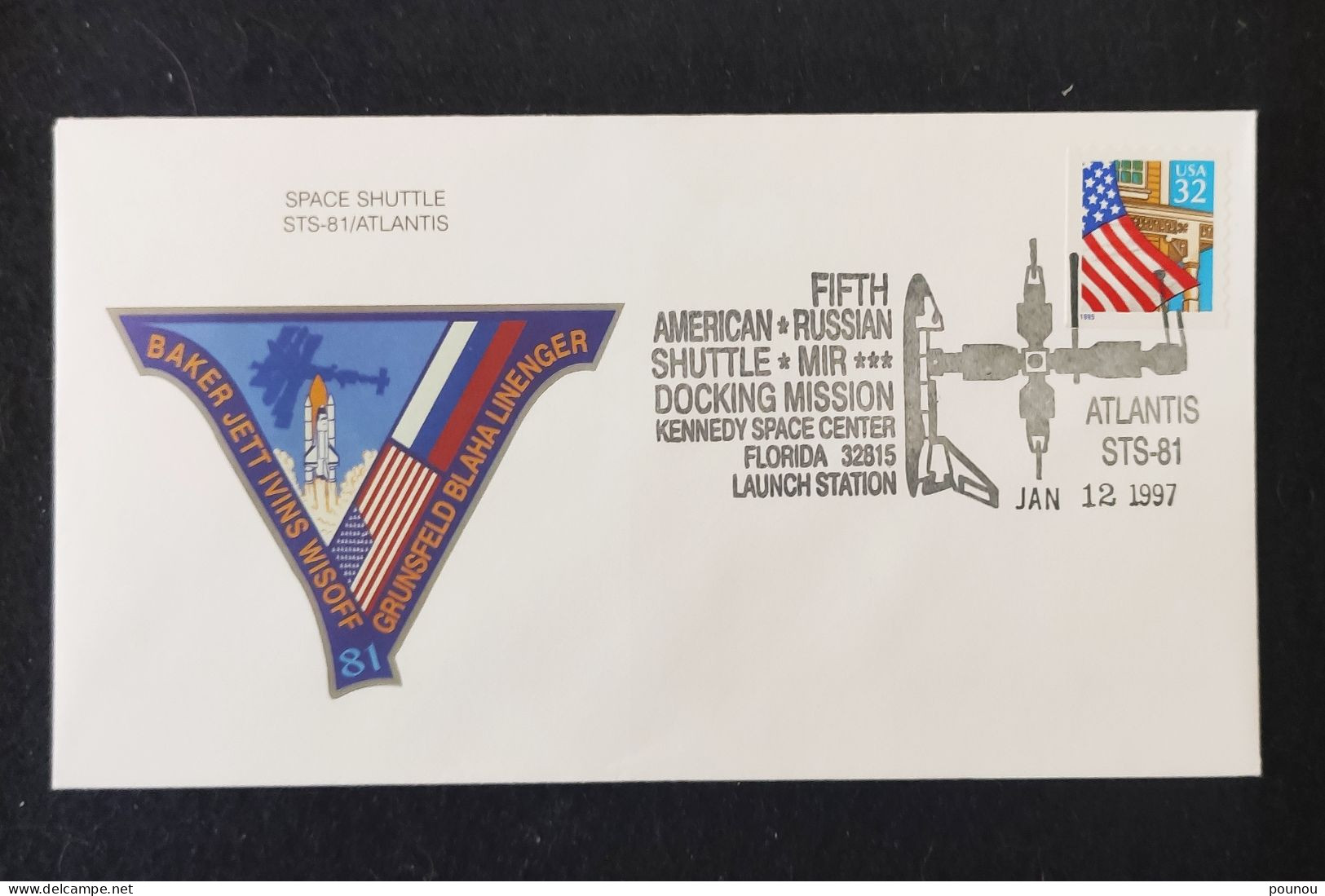 * US - STS 81 - ATLANTIS - FIFTH AMERICAN/RUSSIAN SHUTTLE MIR DOCKING MISSION (123) - Stati Uniti