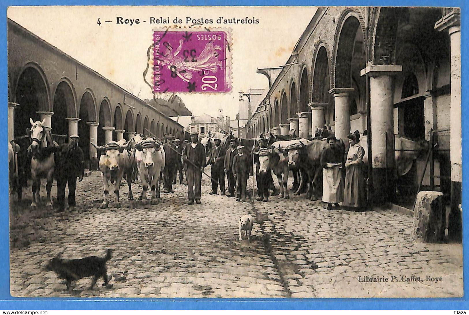 80 - Somme - Roye - Relai De Postes D'autrefois (N15736) - Roye