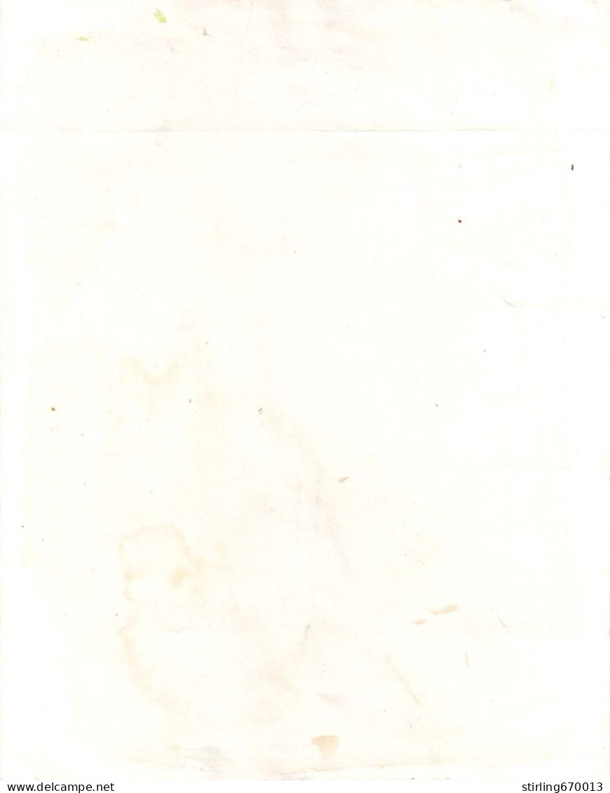 DE 1898 - Carte Porcelaine - Menu De M. 'Avocat Op De Beeck Imp Steenackers-Pauwels - Andere & Zonder Classificatie
