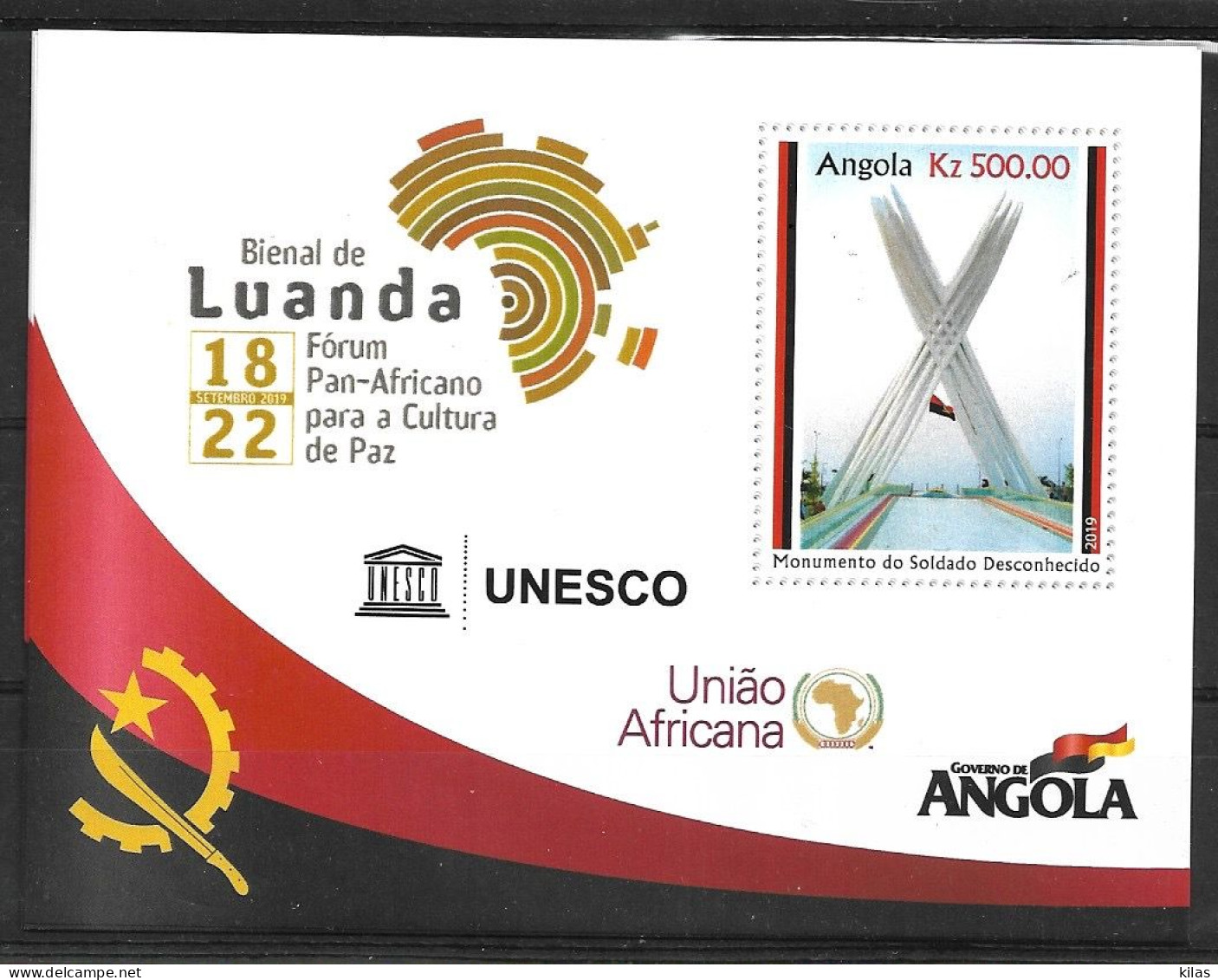 ANGOLA 2022 BIENAL DE LUANDA MNH - Angola