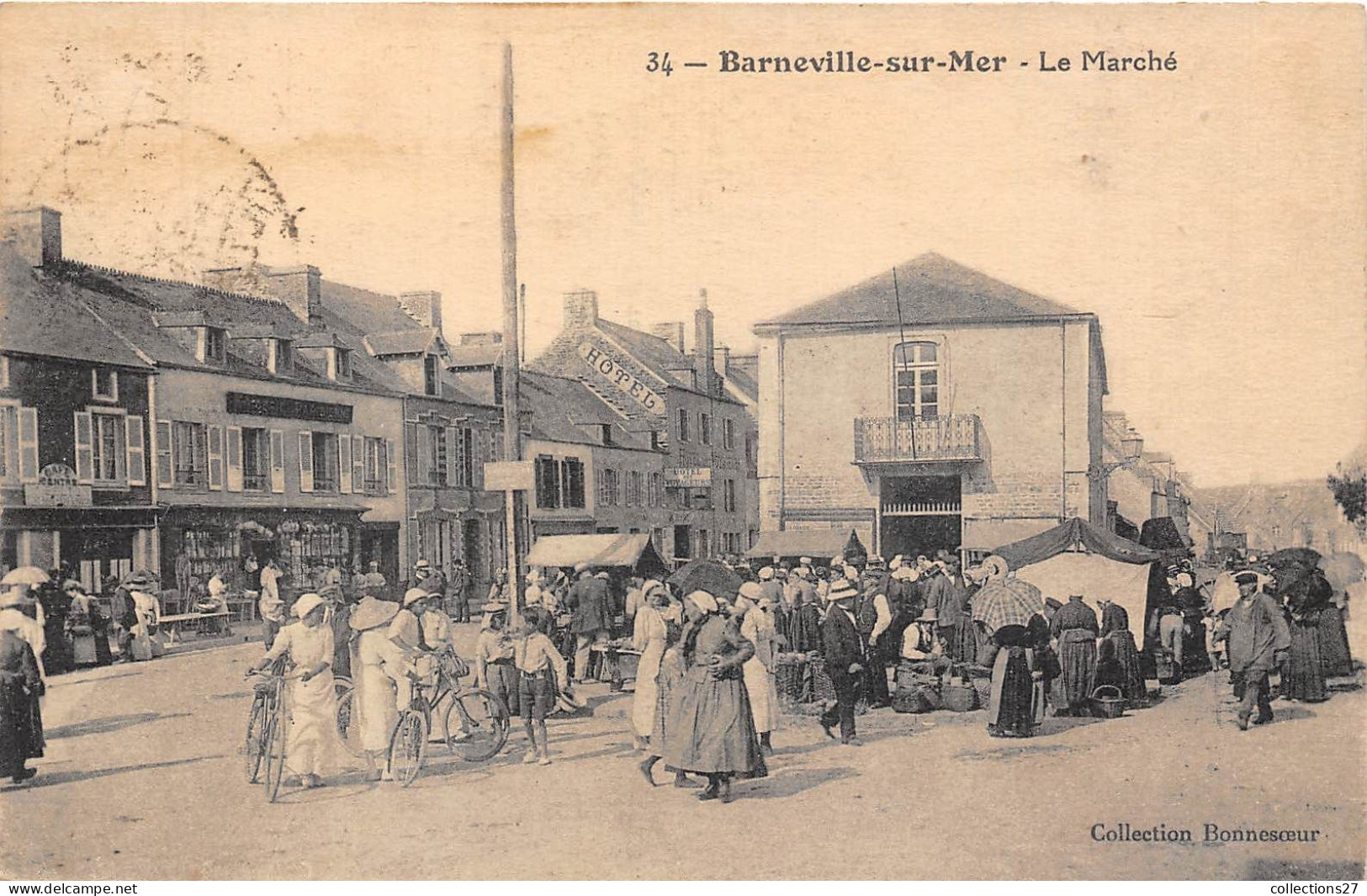 50-BARNEVILLE-SUR-MER- LE MARCHE - Barneville