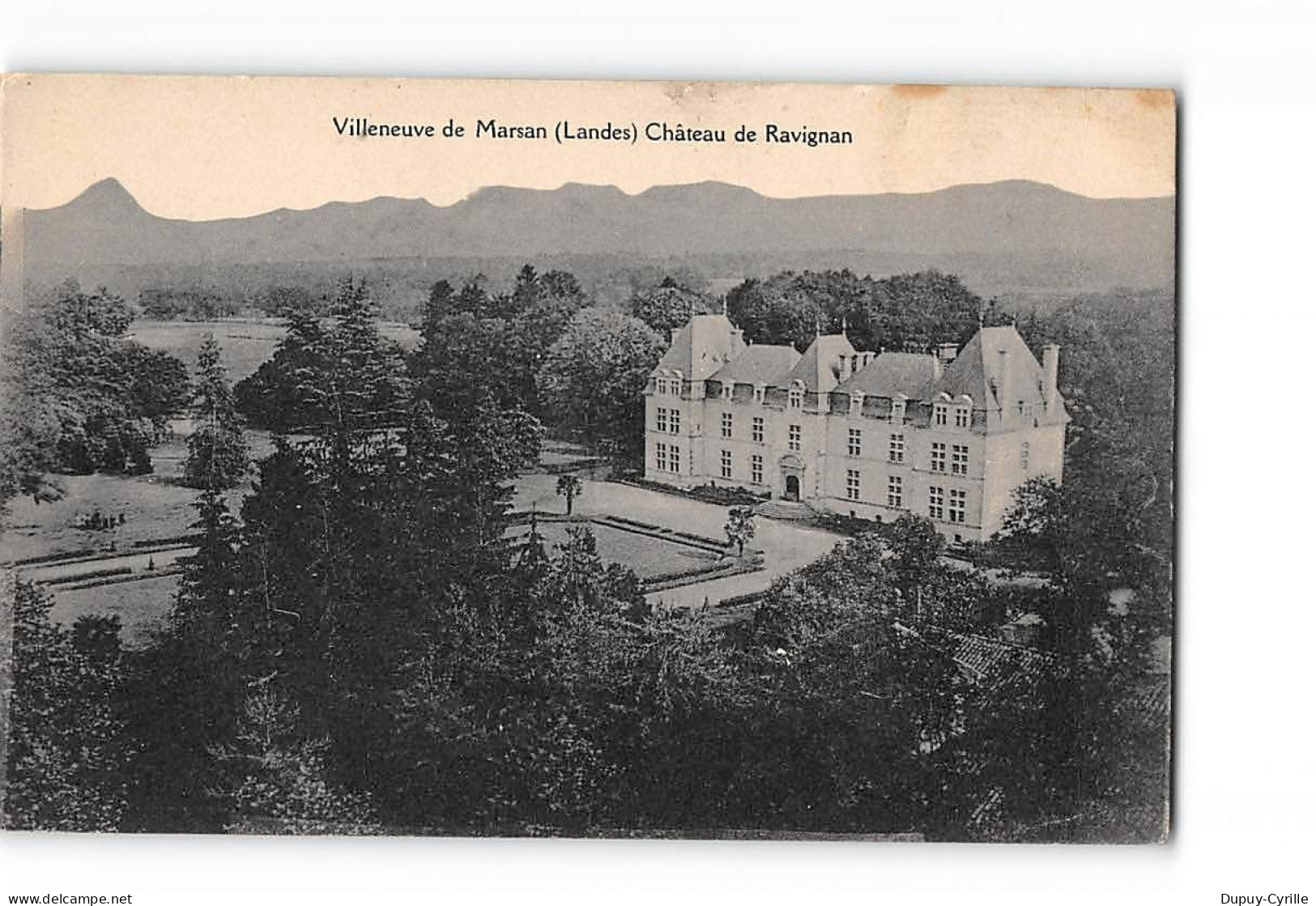 VILLENEUVE DE MARSAN - Château De Ravignan - état - Villeneuve De Marsan