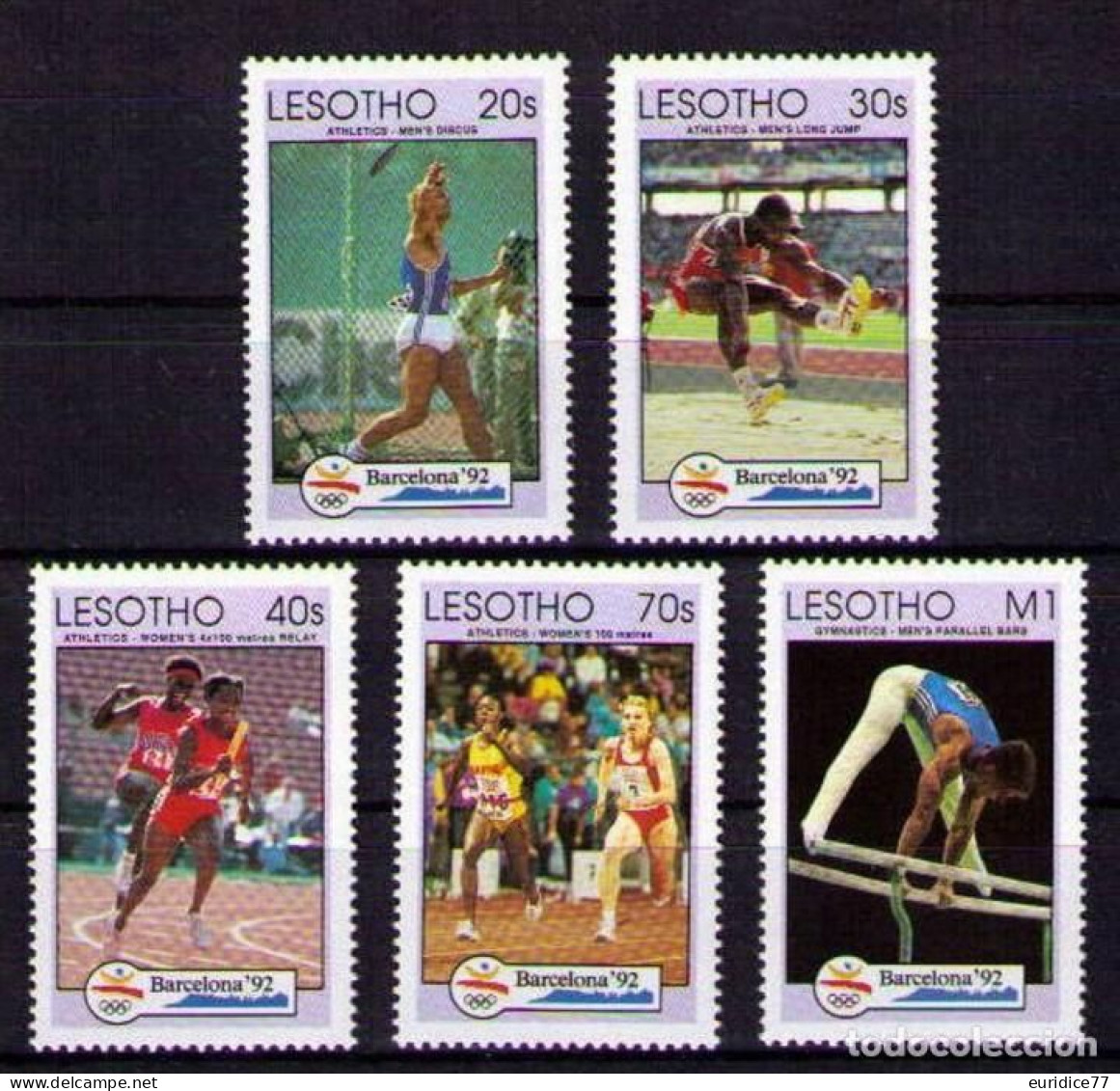 Lesotho 1992 - Olympic Games Barcelona 92 Mnh** - Summer 1992: Barcelona