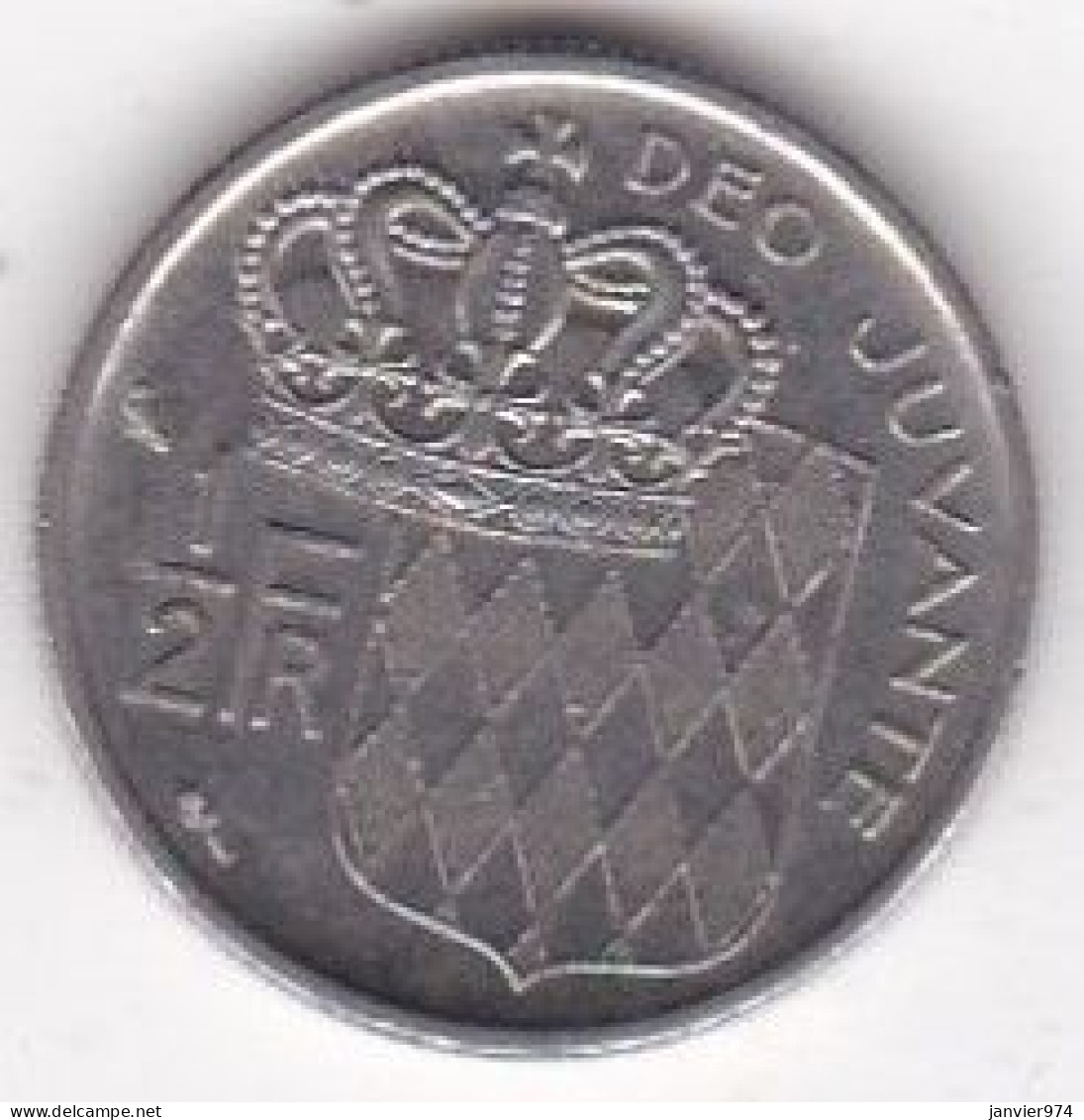 Monaco . 1/2 Franc 1965 Rainier III, En Nickel - 1960-2001 Neue Francs