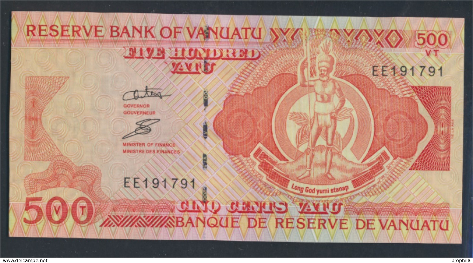 Vanuatu Pick-Nr: 5c Bankfrisch 2006 500 Vatu (9811009 - Vanuatu