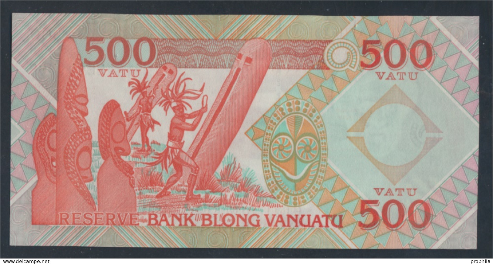 Vanuatu Pick-Nr: 5c Bankfrisch 2006 500 Vatu (9811010 - Vanuatu