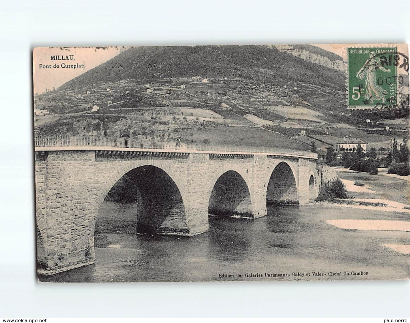 MILLAU : Pont De Cureplats - état - Millau