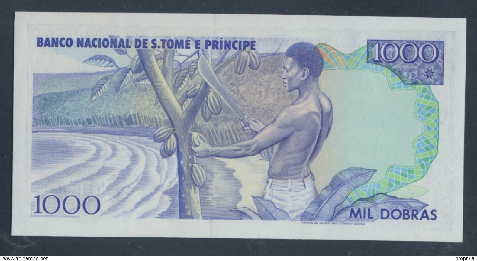Sao Tome E Principe Pick-Nr: 62 Bankfrisch 1989 1.000 Dobras (9810629 - Sao Tome En Principe