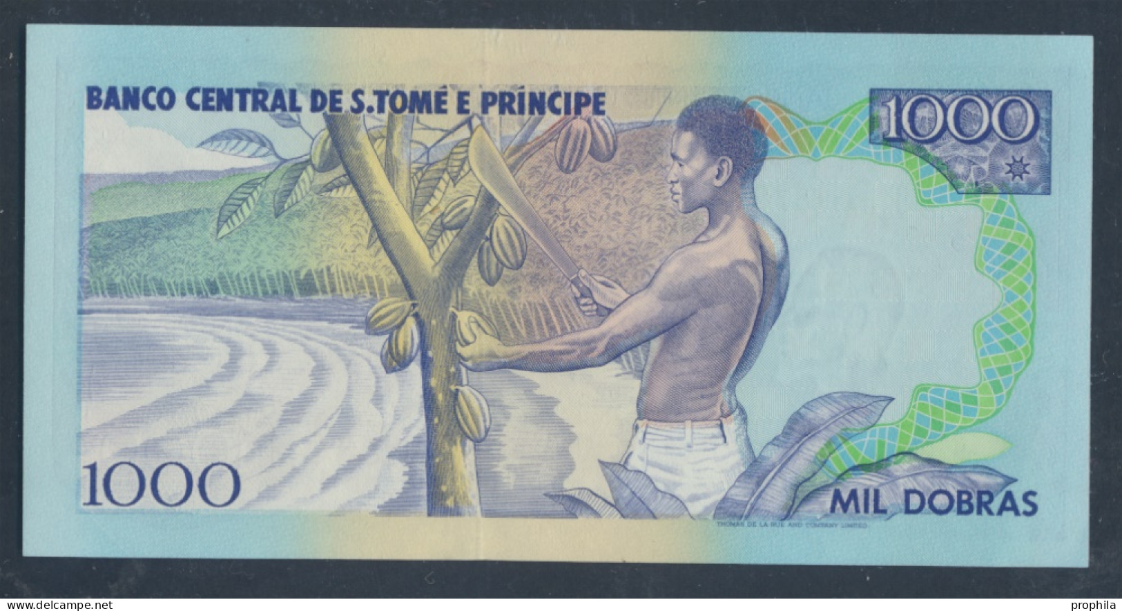 Sao Tome E Principe Pick-Nr: 64 Bankfrisch 1993 1.000 Dobras (9810626 - Sao Tome And Principe