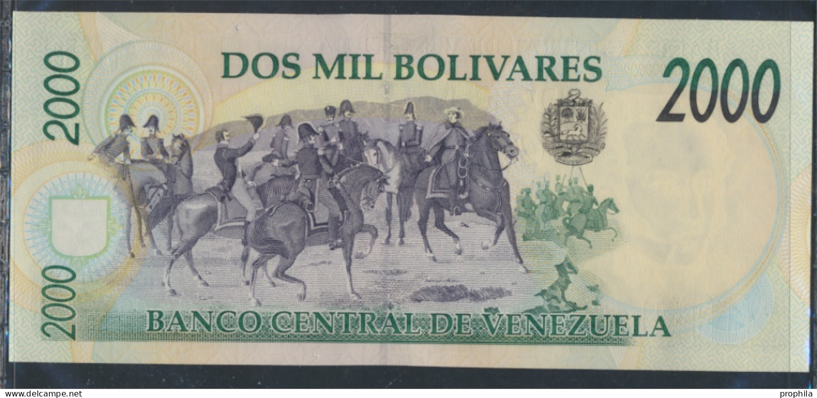 Venezuela Pick-Nr: 77c Bankfrisch 1998 2.000 Bolivares (9810986 - Venezuela