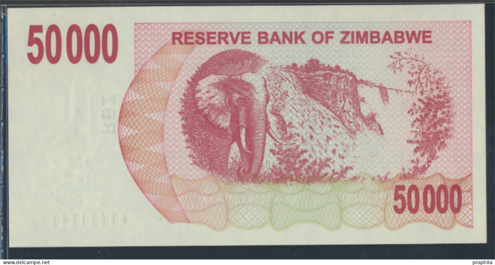 Simbabwe Pick-Nr: 47 Bankfrisch 2007 50.000 Dollars (9810968 - Zimbabwe