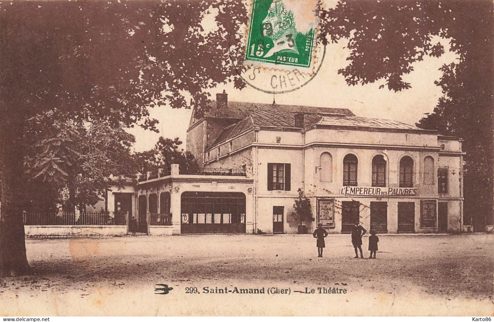 St Amand Montrond * Place Et Le Théâtre * Salle De Spectacle - Saint-Amand-Montrond