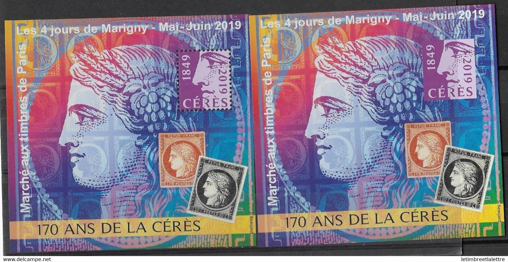 France - Bloc Souvenir Marigny - YT N° 31 ** - Neuf Sans Charnière - 2019 - Neufs