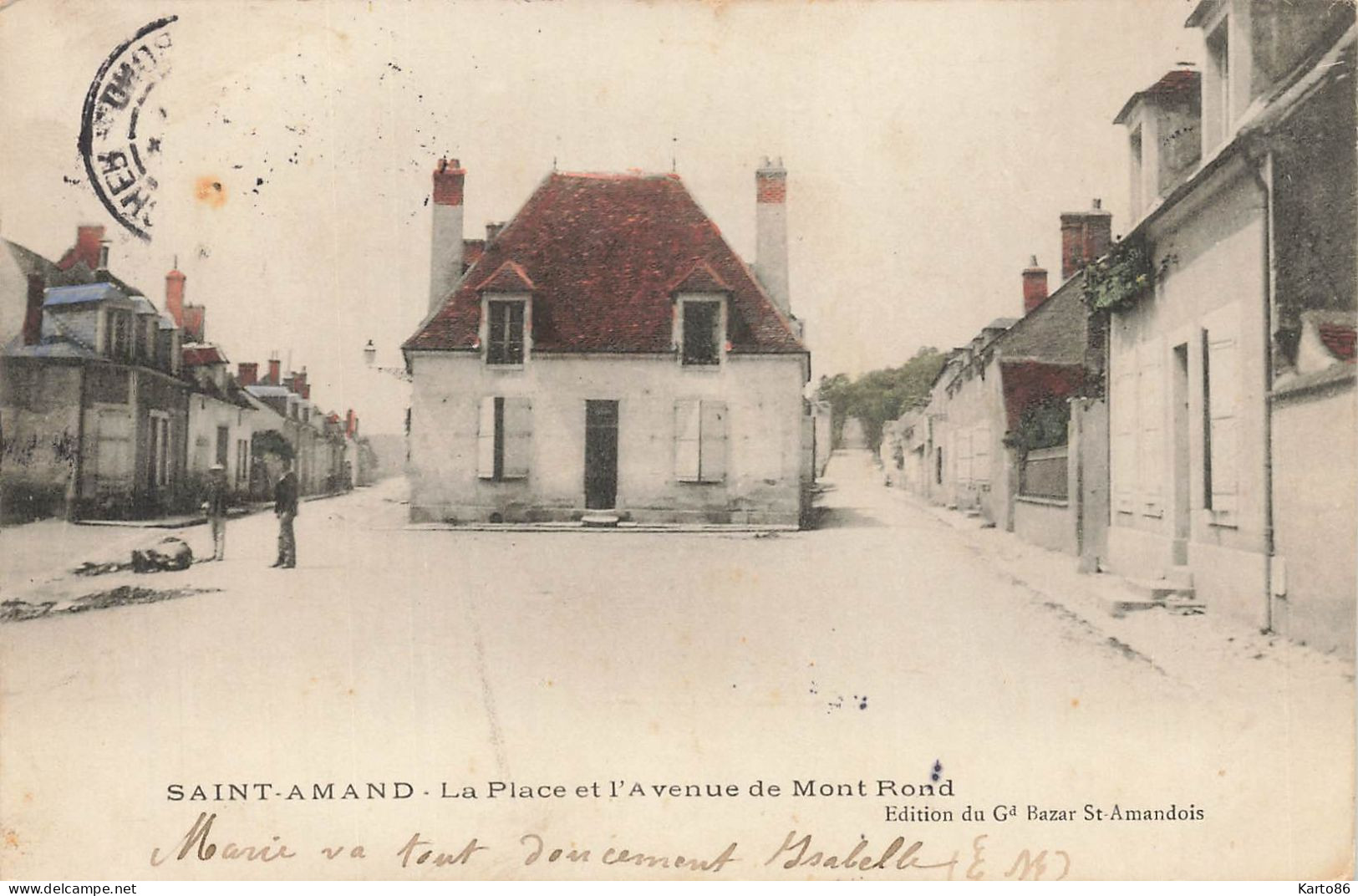 St Amand Montrond * La Place Et L'avenue Du Mont Rond - Saint-Amand-Montrond