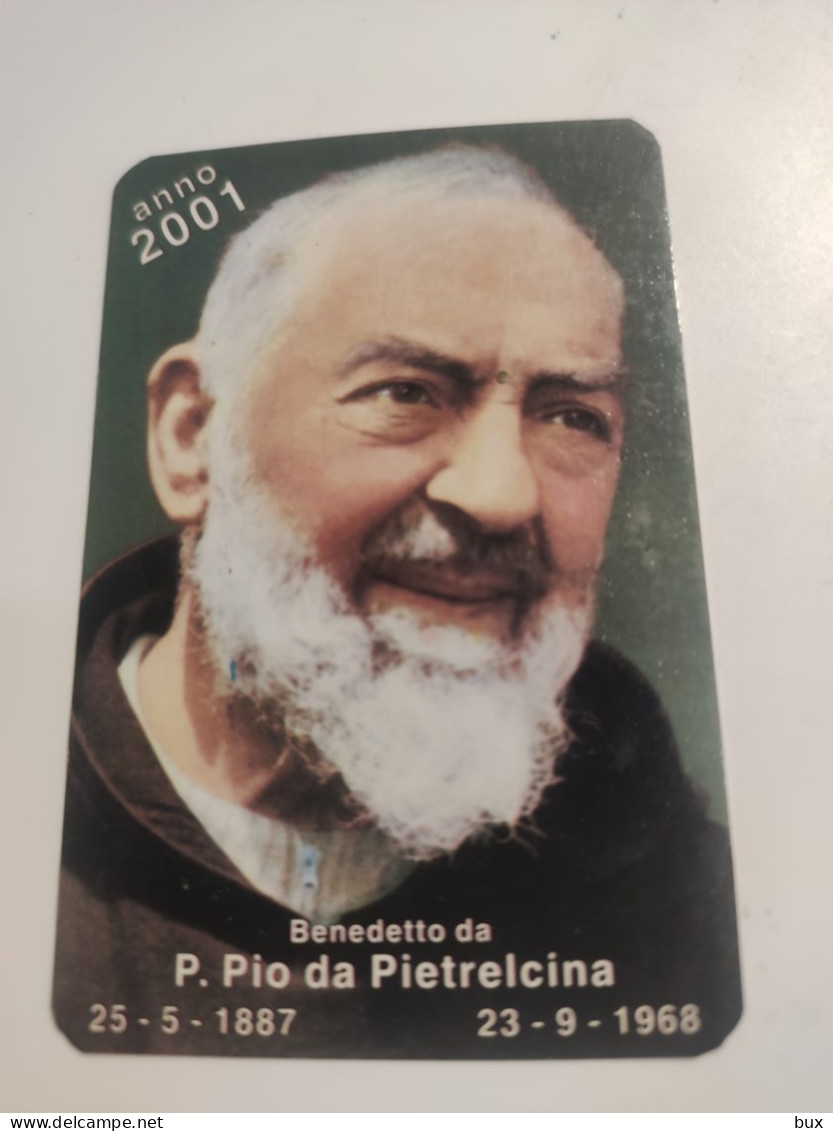 2001 Padre Pio Di Pietralcina Foggia Calendarietto Tascabile Calendario Religioso - Klein Formaat: 2001-...