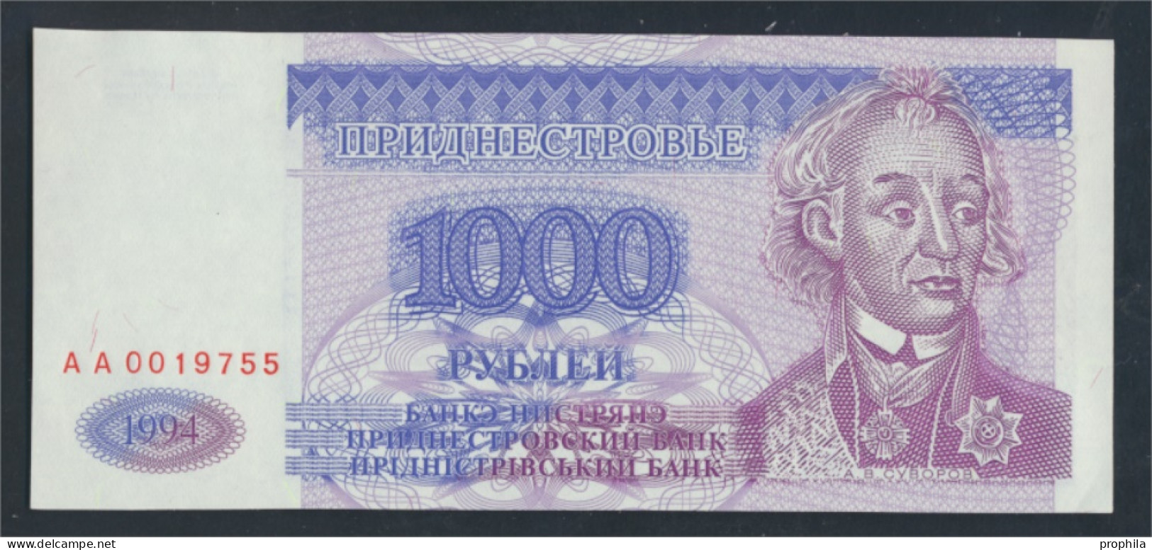 Transdniestria Pick-Nr: 26 Bankfrisch 1994 1.000 Rublei = 100.000 Rublei (9810648 - Russia