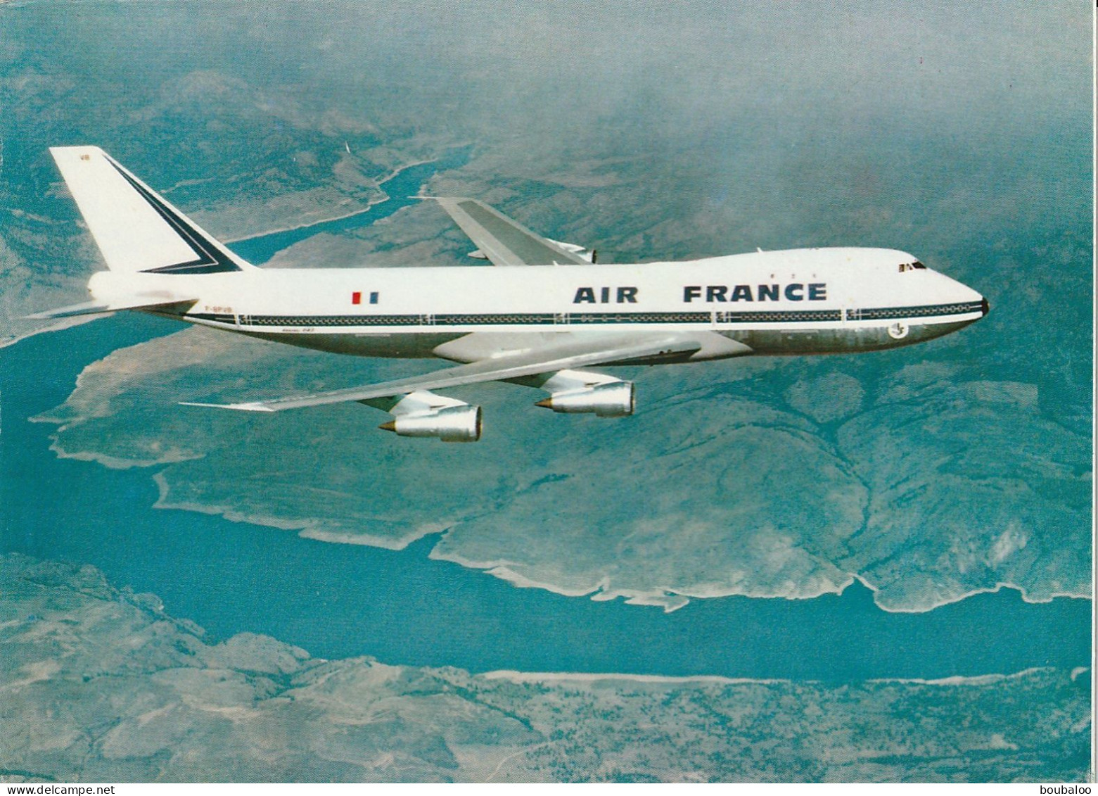 BOEING 747 AIR FRANCE - 1946-....: Modern Era