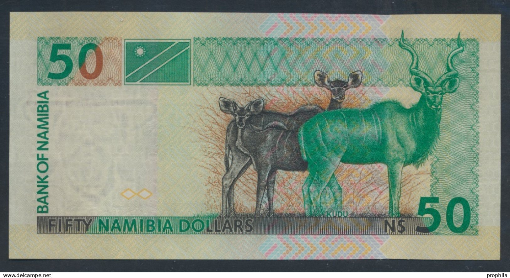 Namibia - Südwestafrika Pick-Nr: 8b Bankfrisch 2003 50 Namibia Dollars (9855723 - Namibie