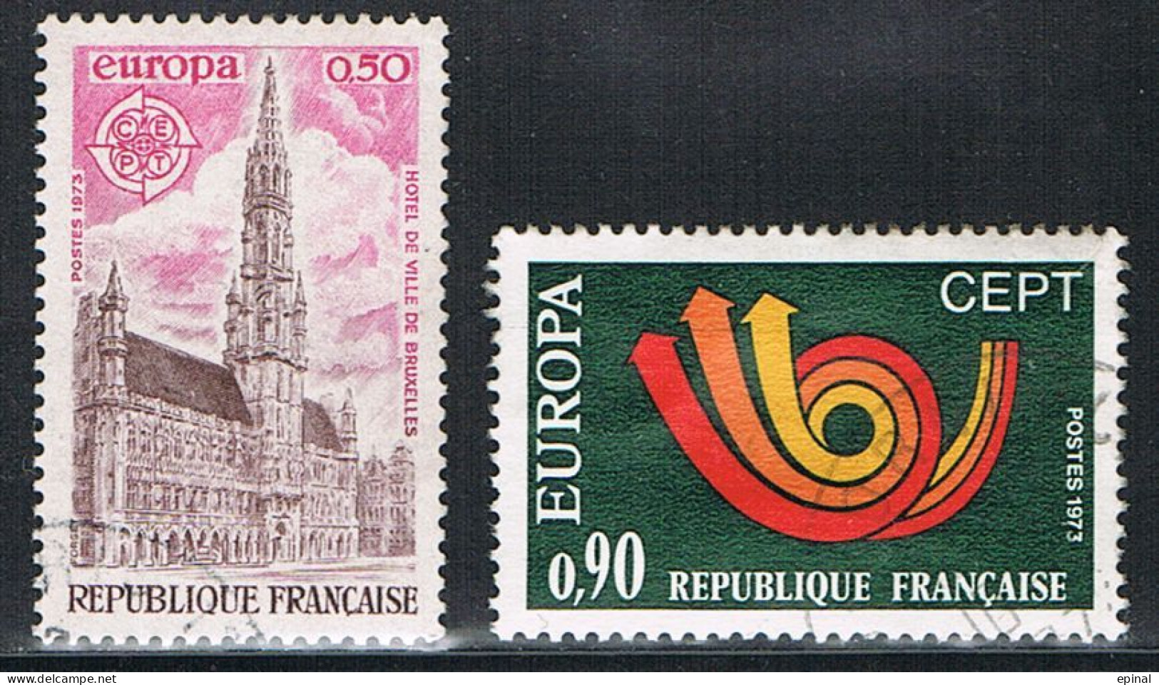 FRANCE : N° 1752 Et 1753 Oblitérés (Europa) - PRIX FIXE - - Gebruikt