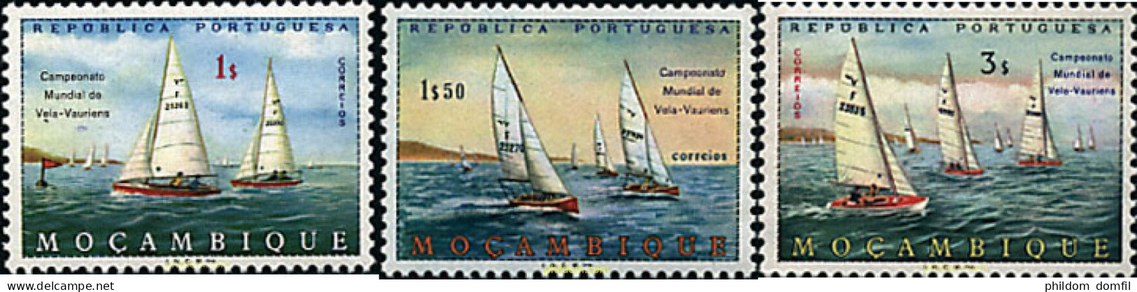 27626 MNH MOZAMBIQUE 1973 CAMPEONATOS DEL MUNDO DE VELA - Mozambique