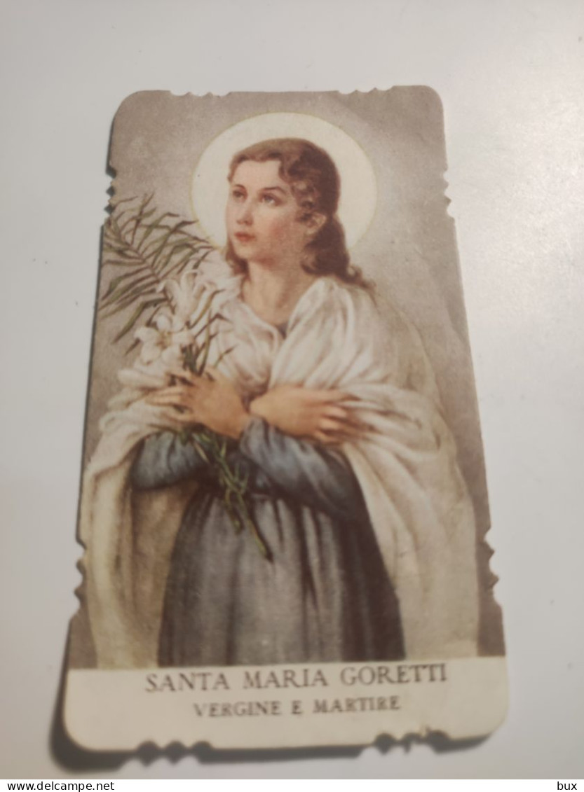 SANTA MARIA GORETTI   SANTO SANCTUS SAINT IMAGE PIEUSES  ANDACHTSBILD - Devotion Images