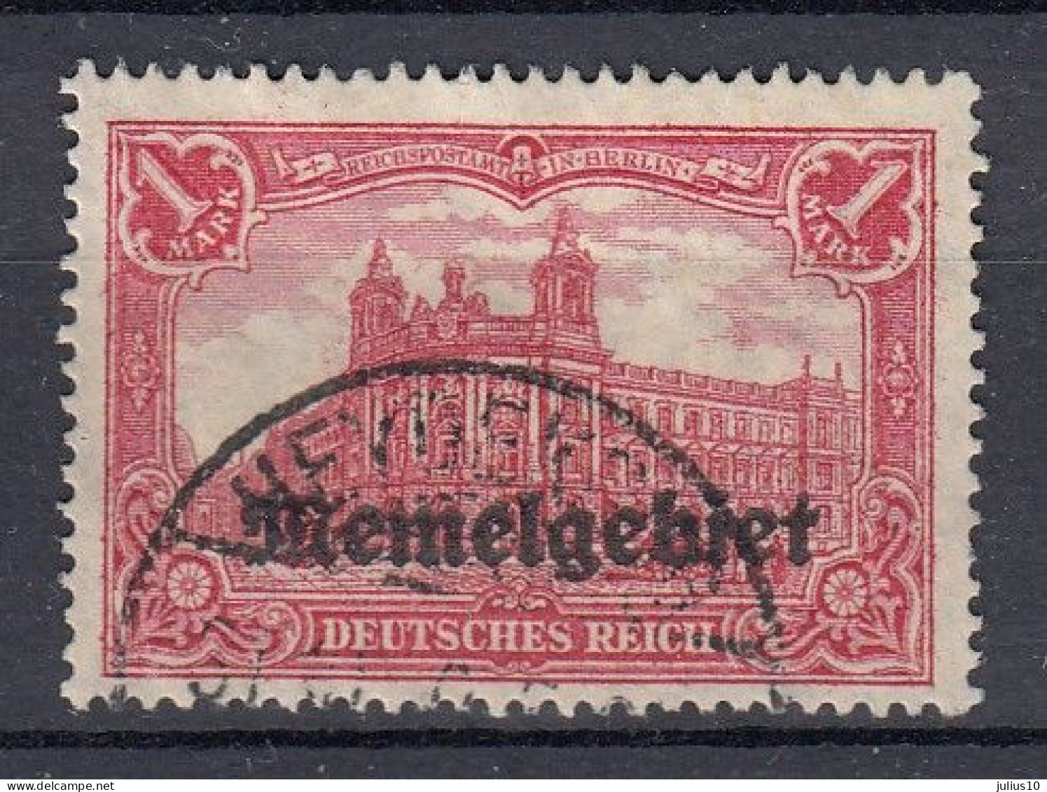 MEMEL 1920 Used(o) Mi 9 #MM4 - Memel (Klaipeda) 1923