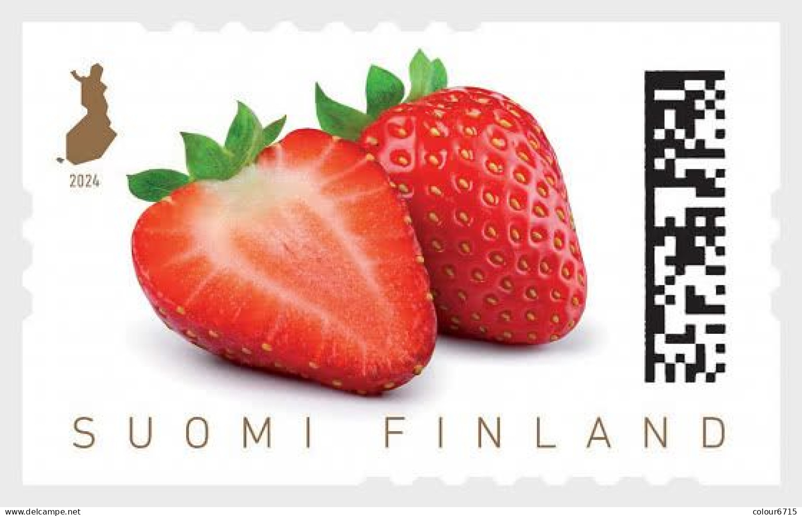 Finland 2024 Taste Of Summer, Strawberry Stamp 1v MNH - Unused Stamps