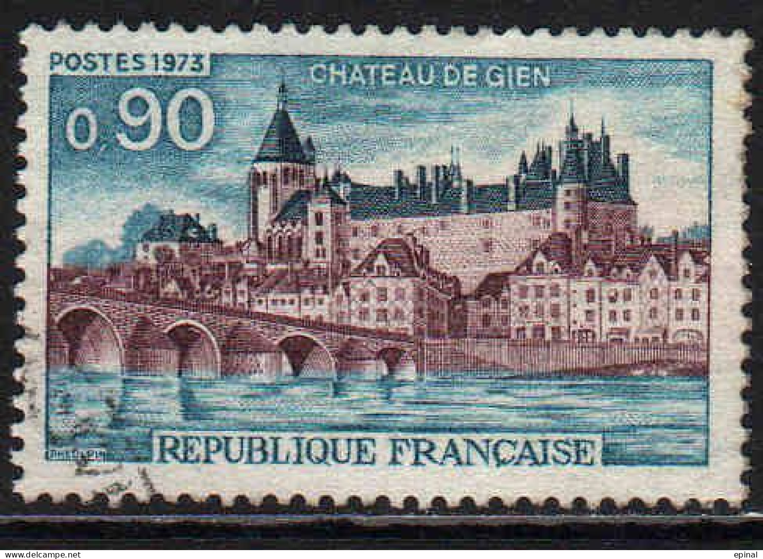 FRANCE : N° 1757-1758-1759 Oblitérés (Série Touristique) - PRIX FIXE - - Gebraucht