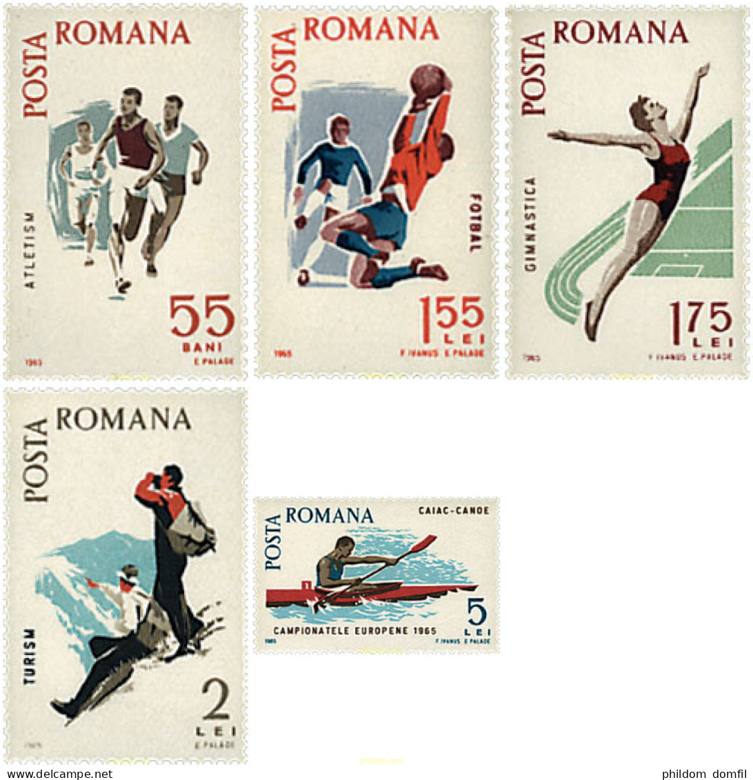 61921 MNH RUMANIA 1965 DEPORTES - Other & Unclassified