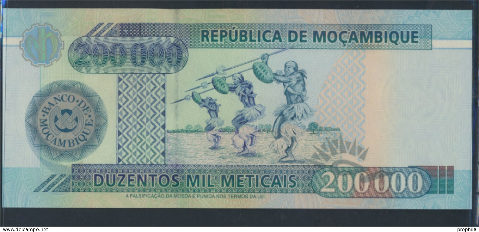 Mosambik Pick-Nr: 141 Bankfrisch 2003 200.000 Meticais (9855681 - Mozambique